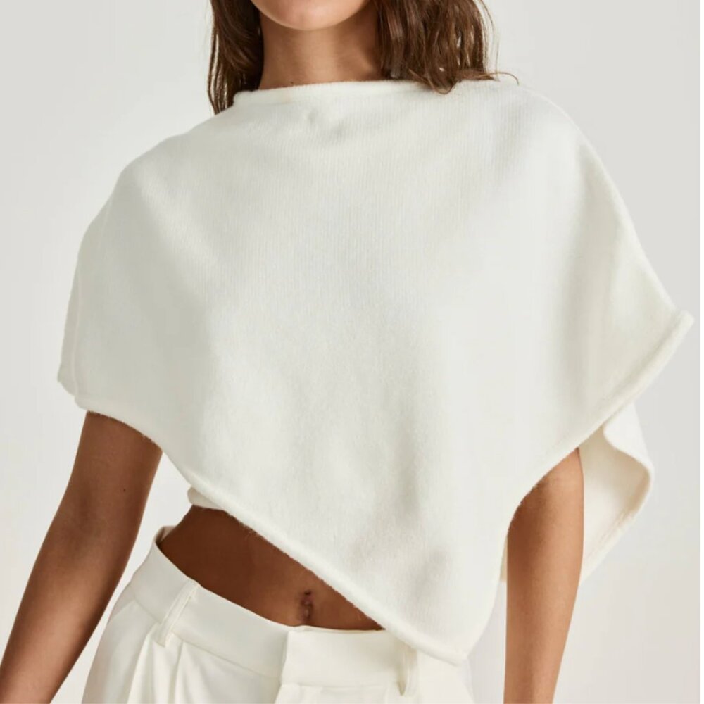 Charcoal Beaux Top
